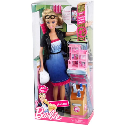 Barbie Quero Ser Arquiteta - Mattel