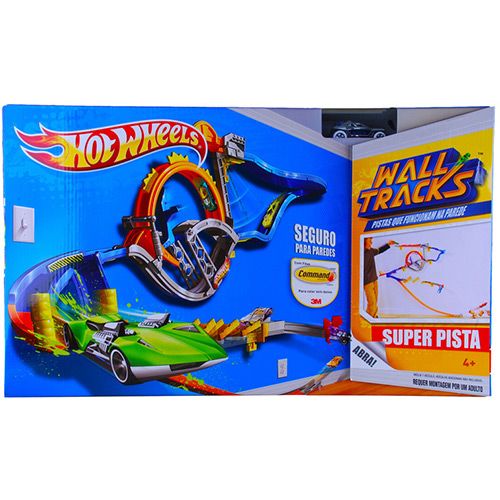 Hot Wheels Wall Tracks - Super Pista - Mattel