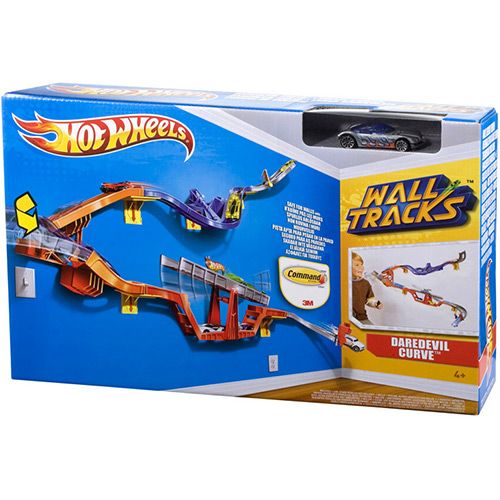 🏷️【Tudo Sobre】→ Hot Wheels Wall Tracks - Pista Demolição Total - Mattel