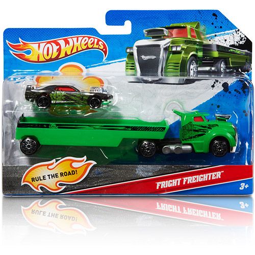 Hot Wheels Trucking Transporter - Fright Freighter - Mattel